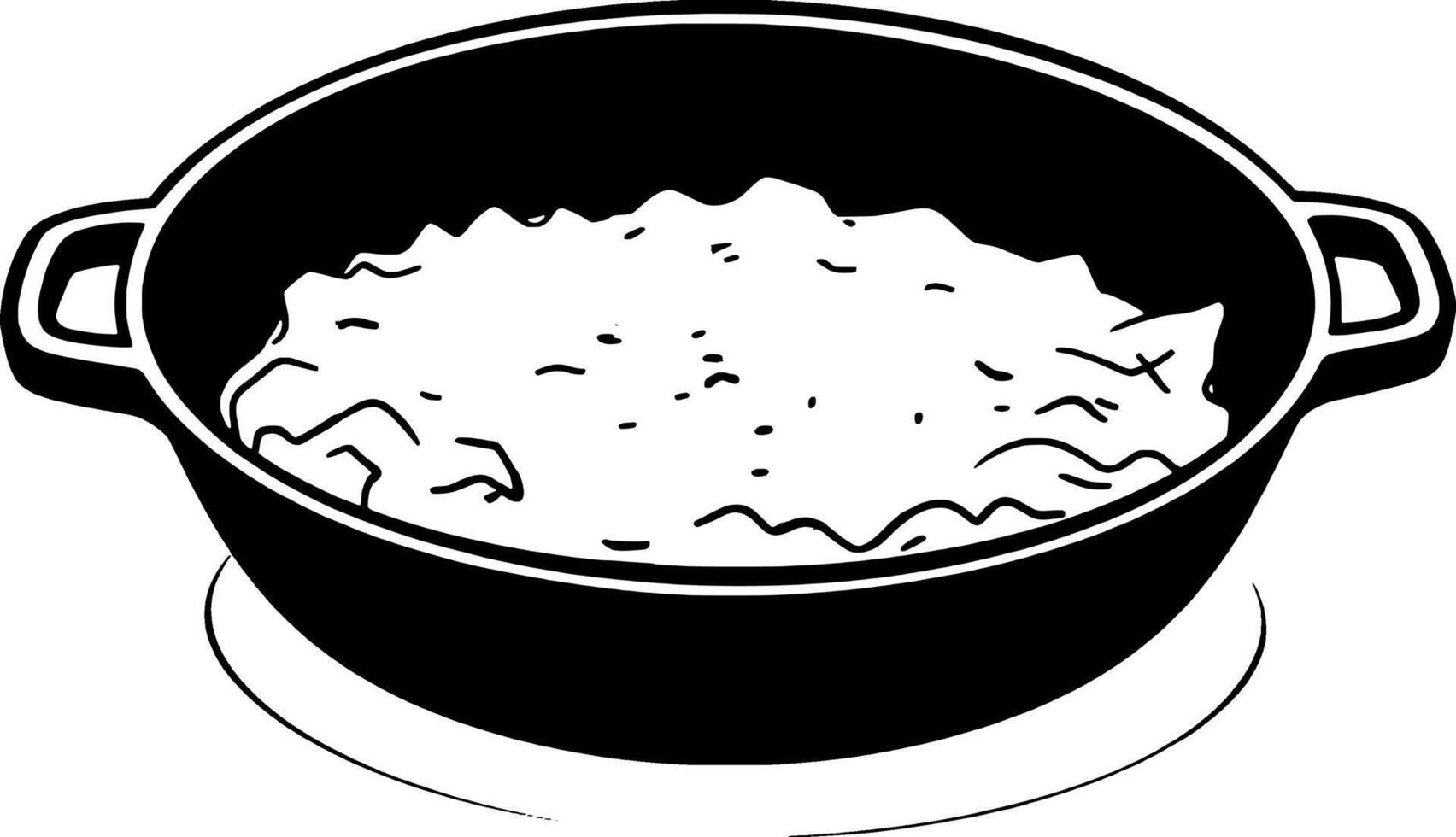 Pancakes on a Plate Ready to Eat vector