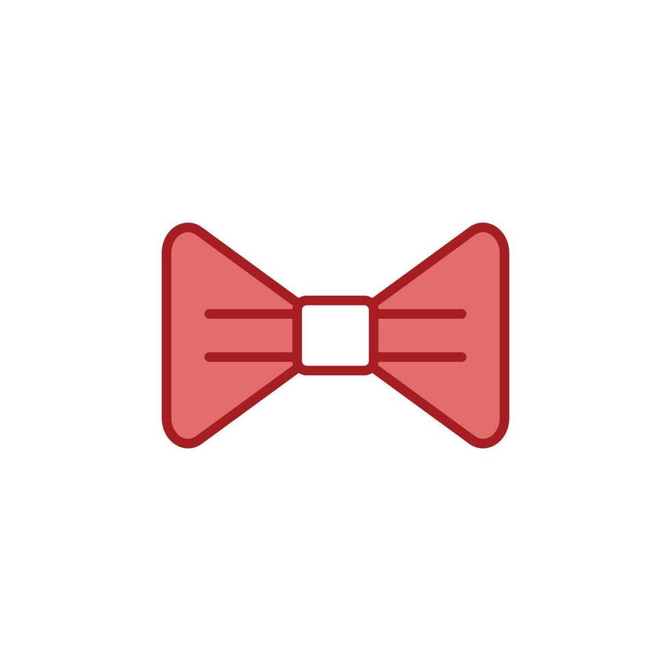 bow tie icon vector