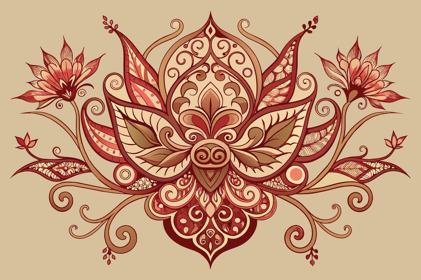 adelicate, intricate design representing fragility and delicacy vector