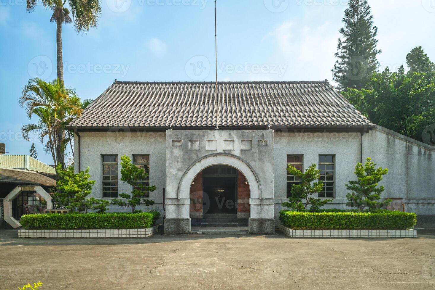Main gate of Chiayi Old Prison, a former prison in Chiayi City, Taiwan photo