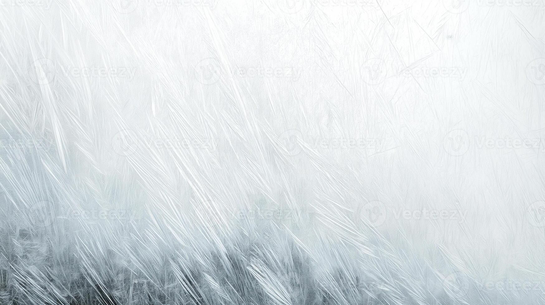 Soft White Feathery Texture Background - Abstract Frost Down or Fine Fibers Pattern on Light Surface Design photo