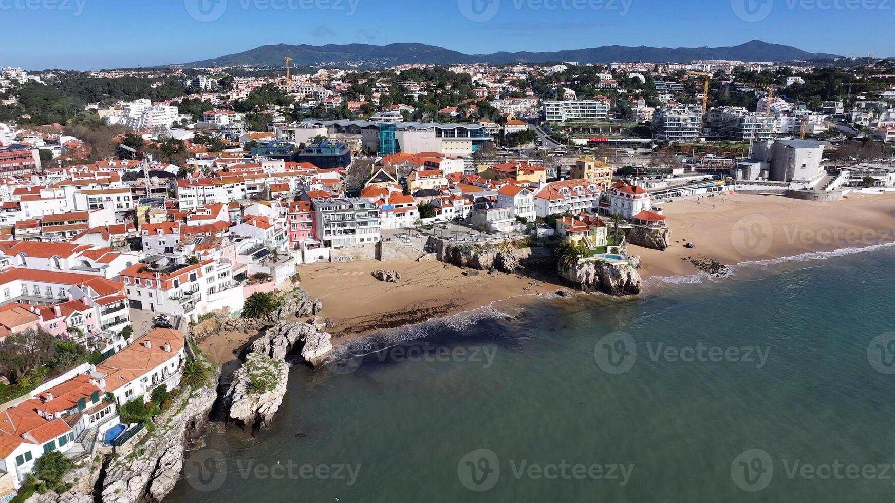 Stunning Cascais Skyline in Cascais District of Lisbon in Portugal . Skyline Skyline. photo
