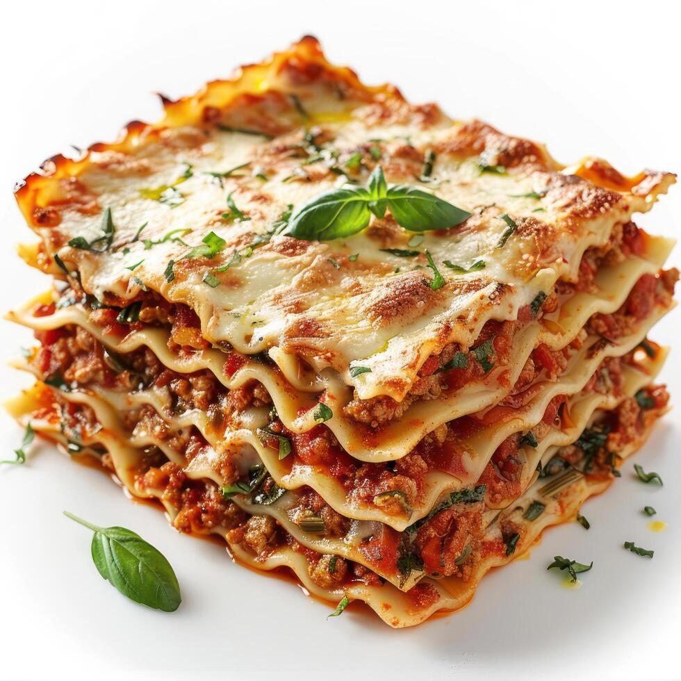 displays six lasagna noodles stacked neatly against each other, showcasing their pasta tubes. photo