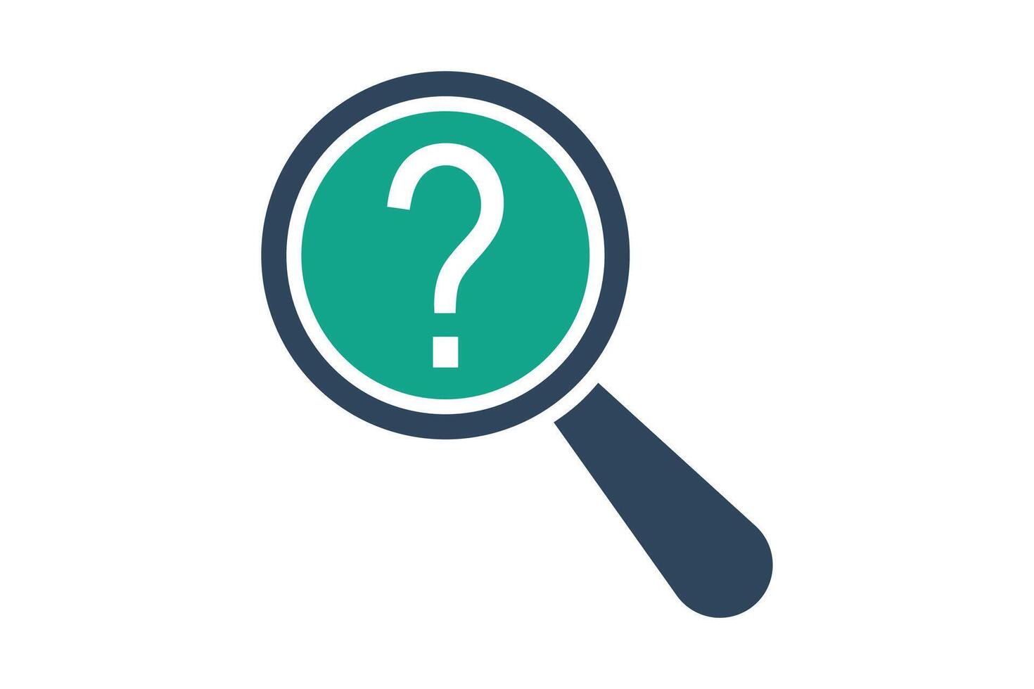 Clue icon. solid icon style. law elements illustration vector