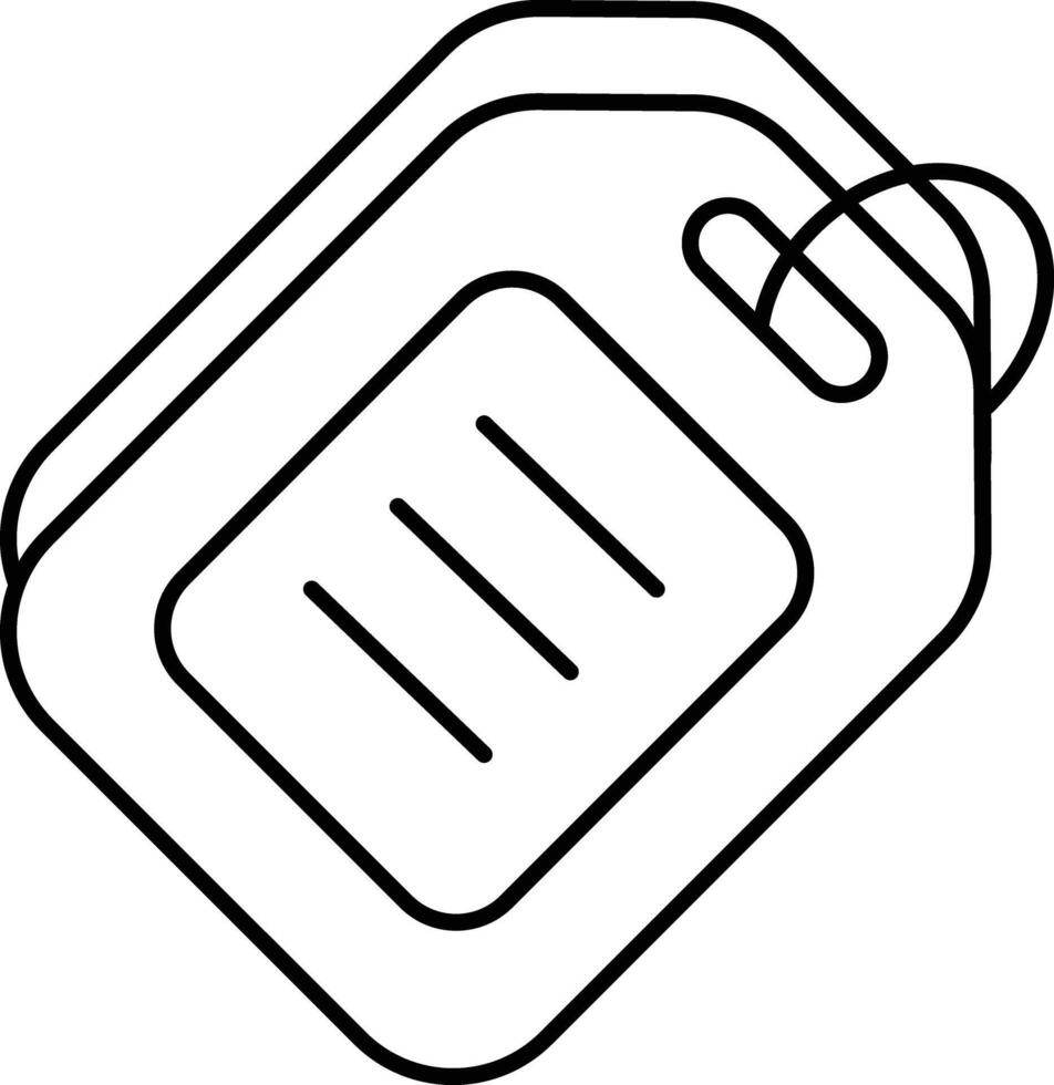 Seo Tag User Interface Line Icons Pack and Illustrations vector
