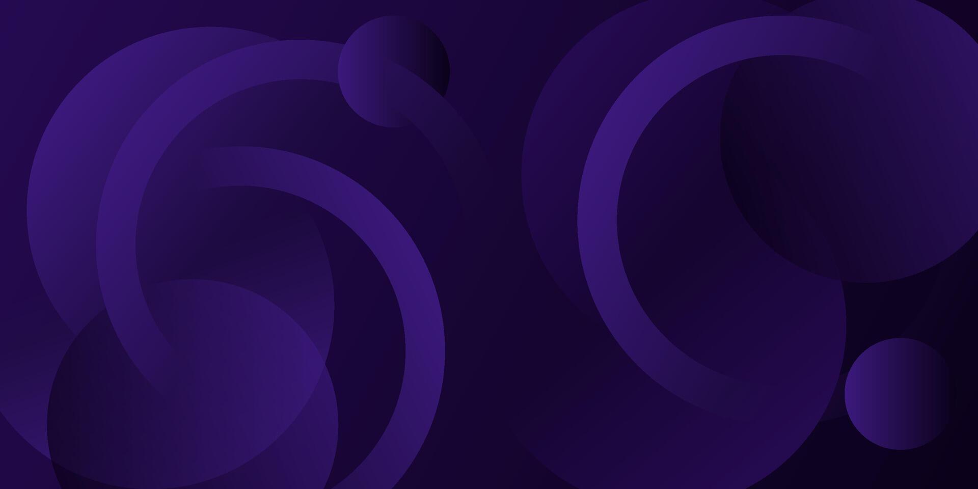 Abstract colored purple circle background. Overlapping circle pattern background with trendy shapes. Eps10 vector