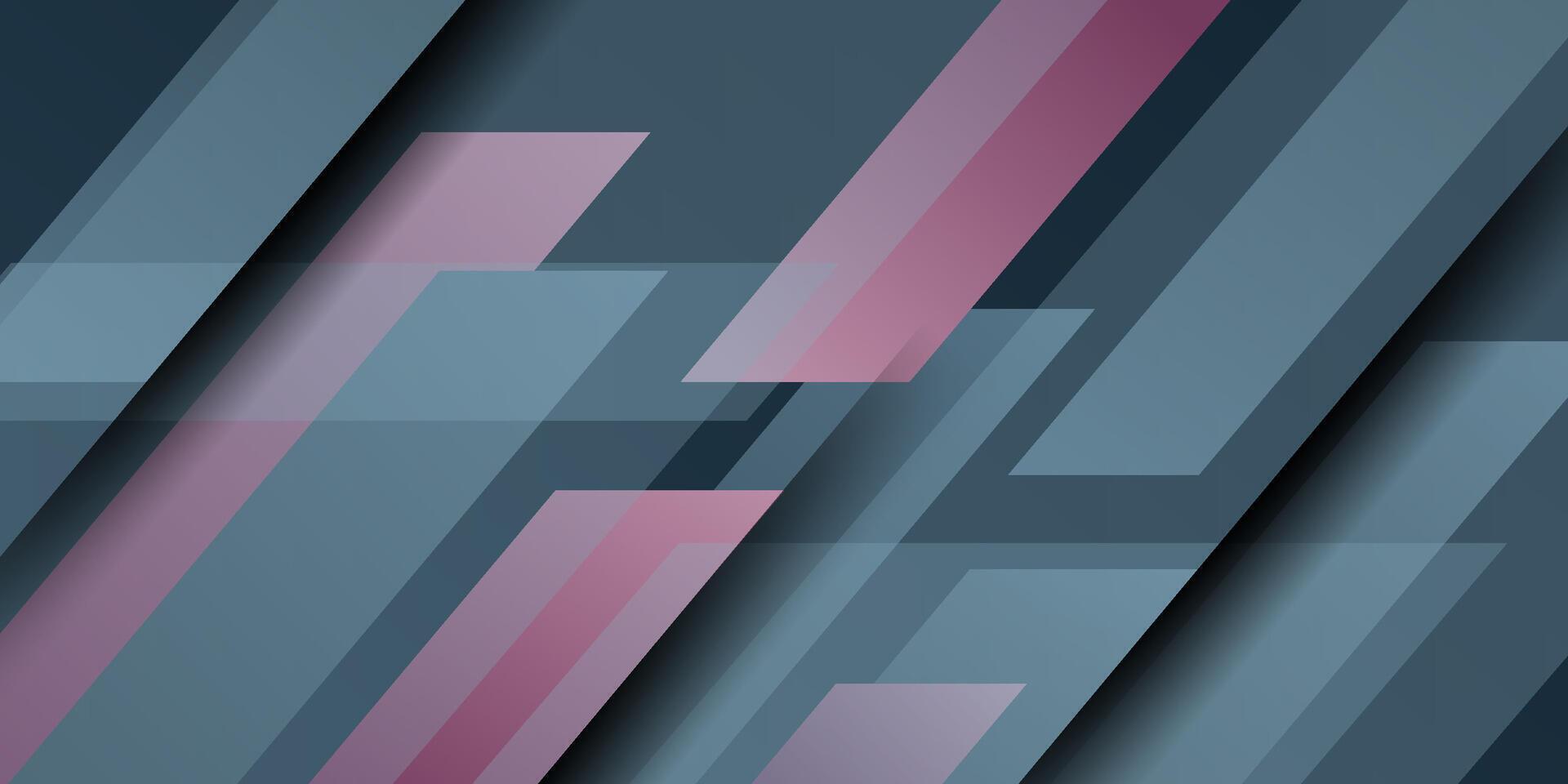 Dark pink and grey abstract background. Simple overlapping triangle pattern with shadow. Eps10 vector