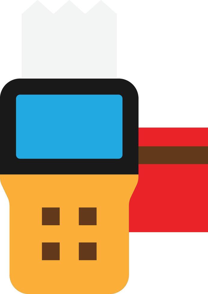 Business Pos Terminal Payment vector