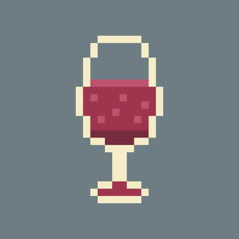 Pixel art soda pop graphic vector