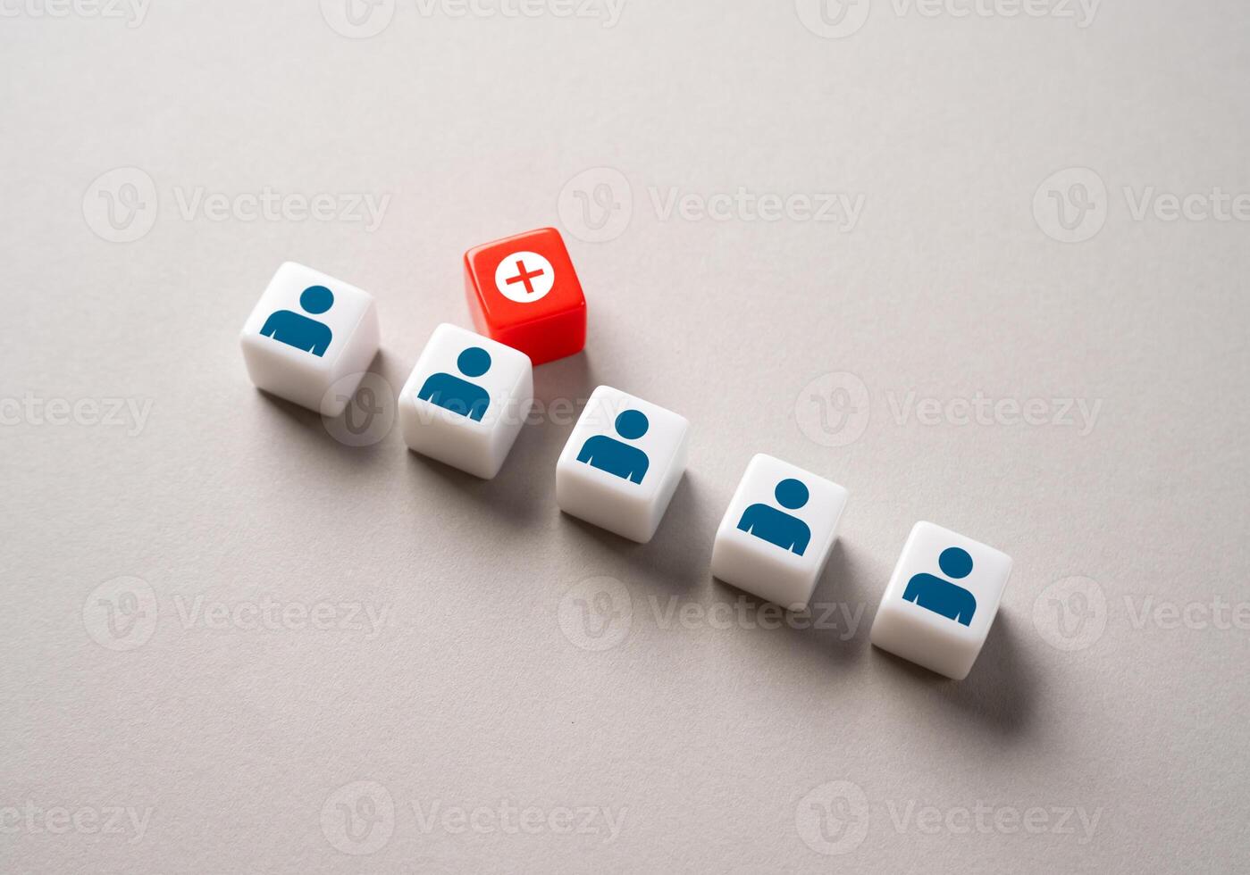 Dismissal of a worker, staff reduction. Competition for elimination for a job position. Downsizing and harsh competition. Layoffs, restructuring, and job insecurity. Workplace struggle. photo