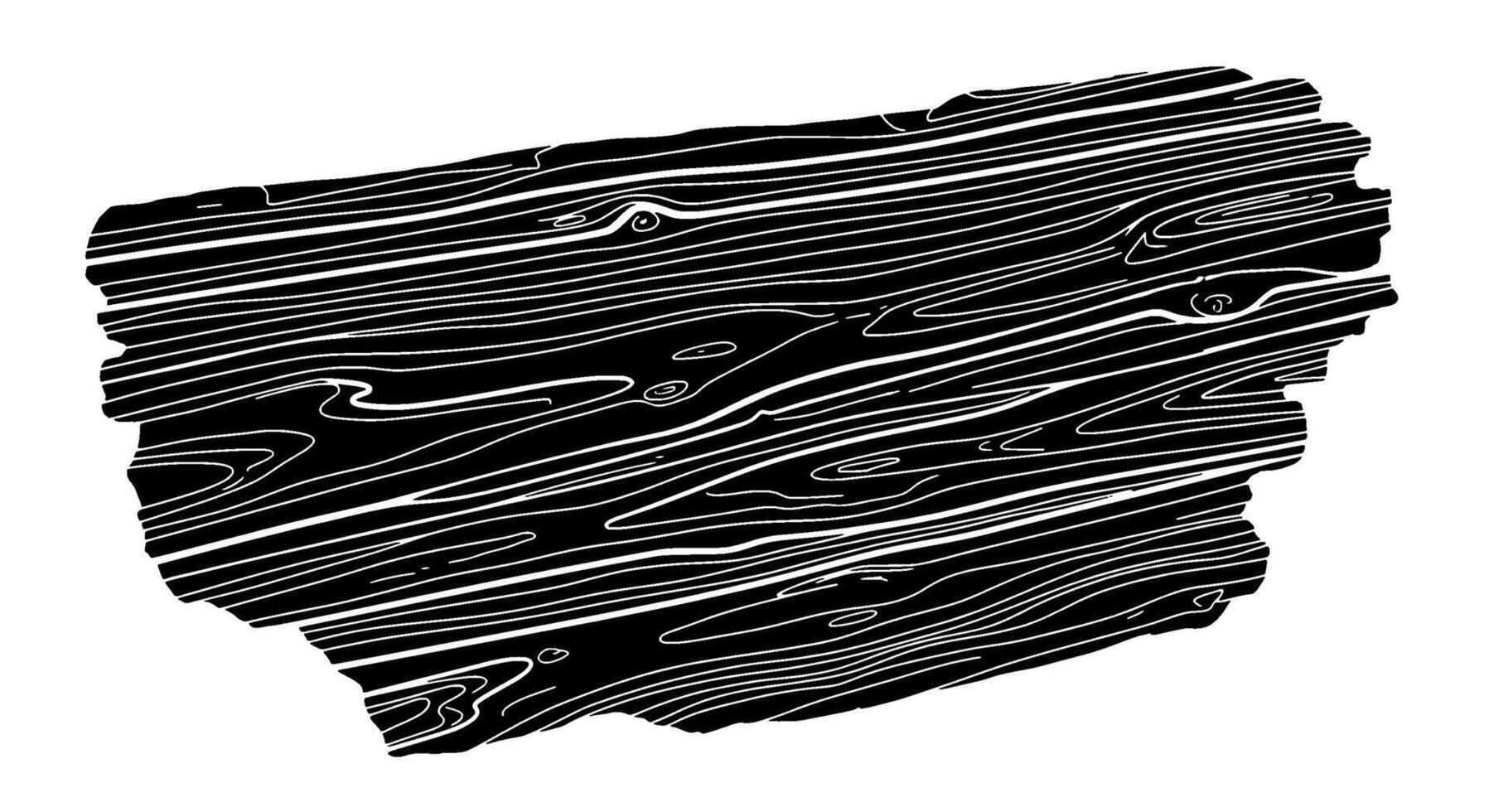 Irregular Black and White Wood Grain Texture vector