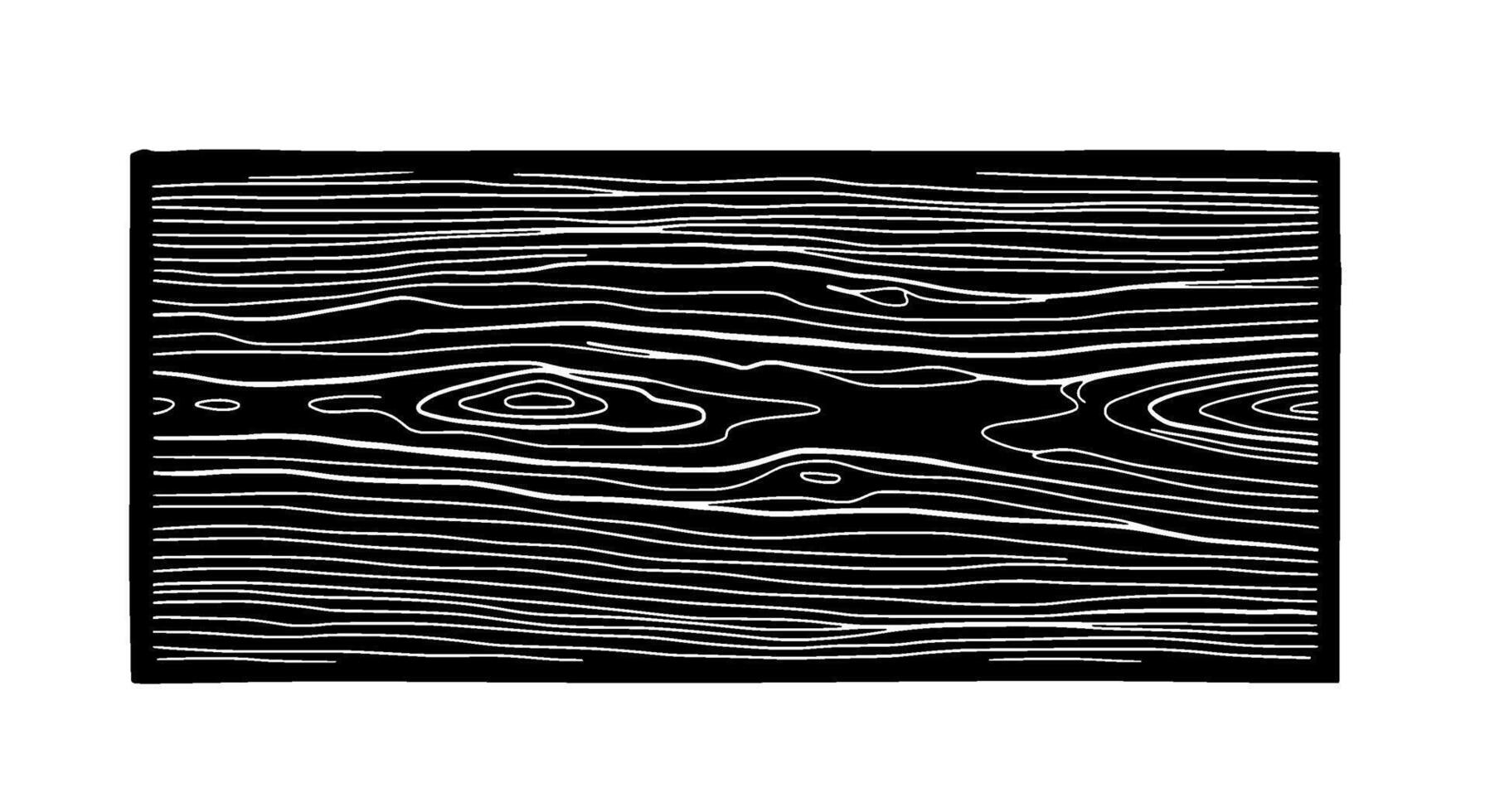 Monochromatic Wood Grain Texture Black and White vector