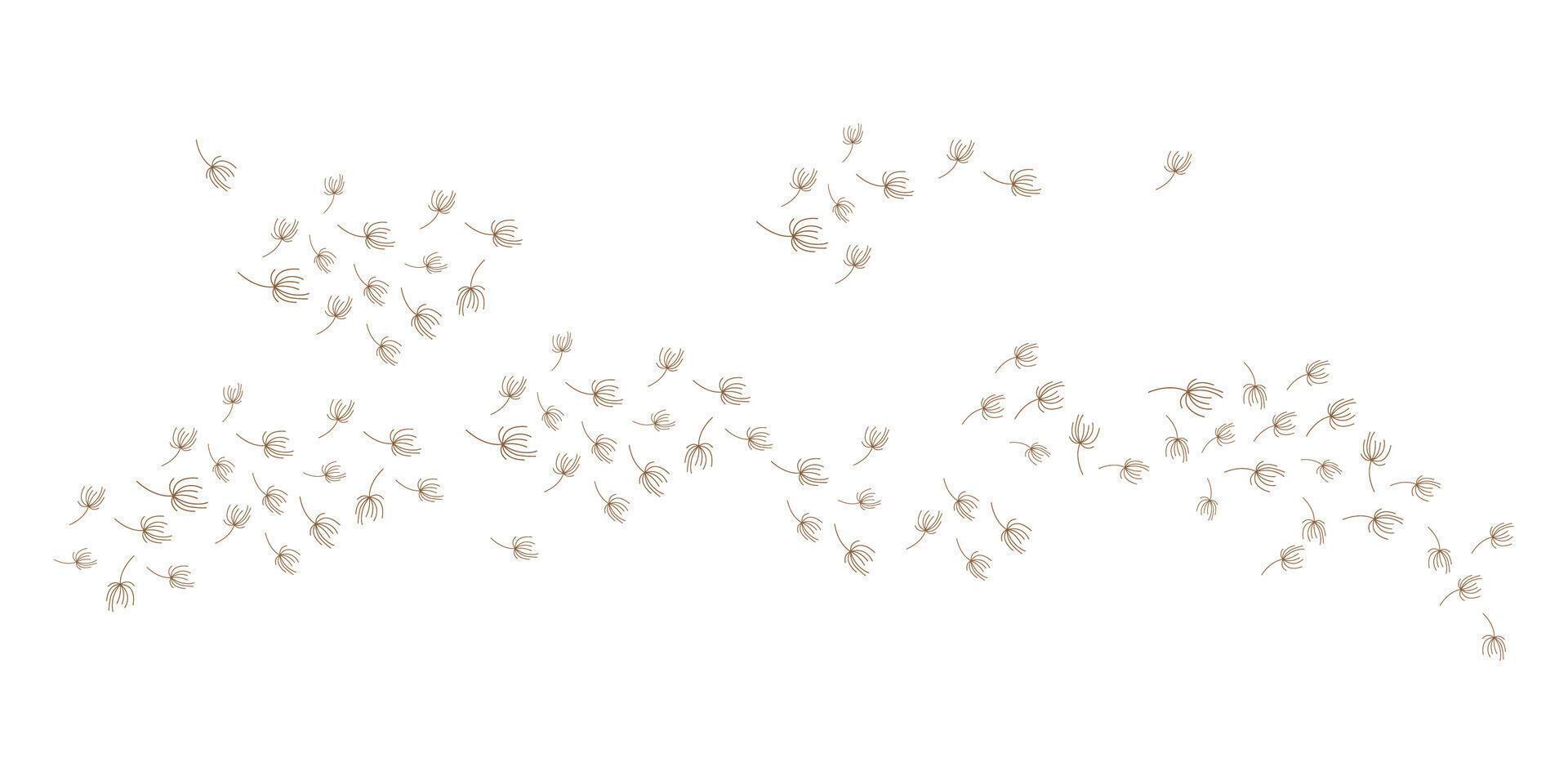 dandelion logo concept vector