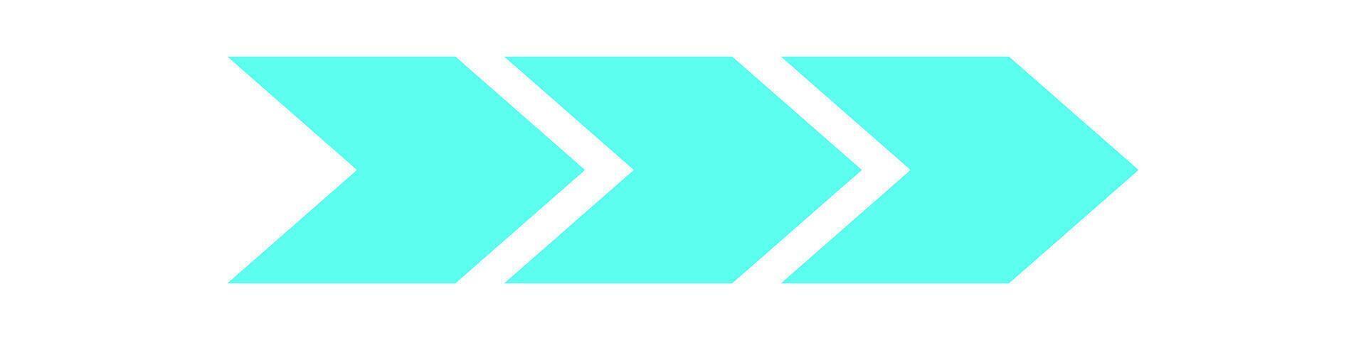Y2K retro arrow shape. Abstract shape symbol with a 90s vibe. Bold graphic, flat aesthetic, perfect for trendy decorations and streetwear designs. vector