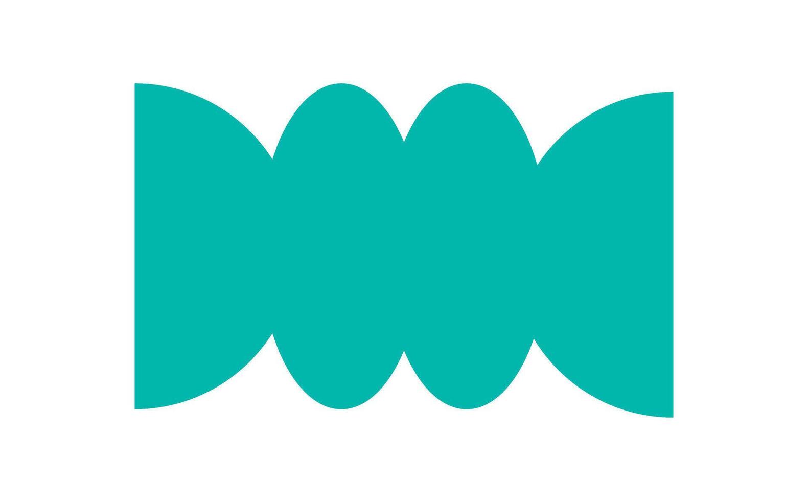 Bold brutalist abstract icon. Modern geometric figure and flat shape. Iconic element of y2k style, this design fits perfectly in contemporary art, creative projects, and graphic works. vector