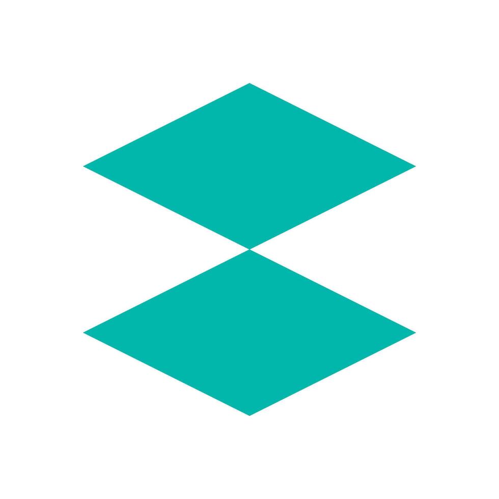 Modern Abstract Polygon Shape. Geometric flat figure and icon. This brutalist element showcases a bold design, flat style, and contemporary form. Ideal for graphic projects, this abstract shape adds vector