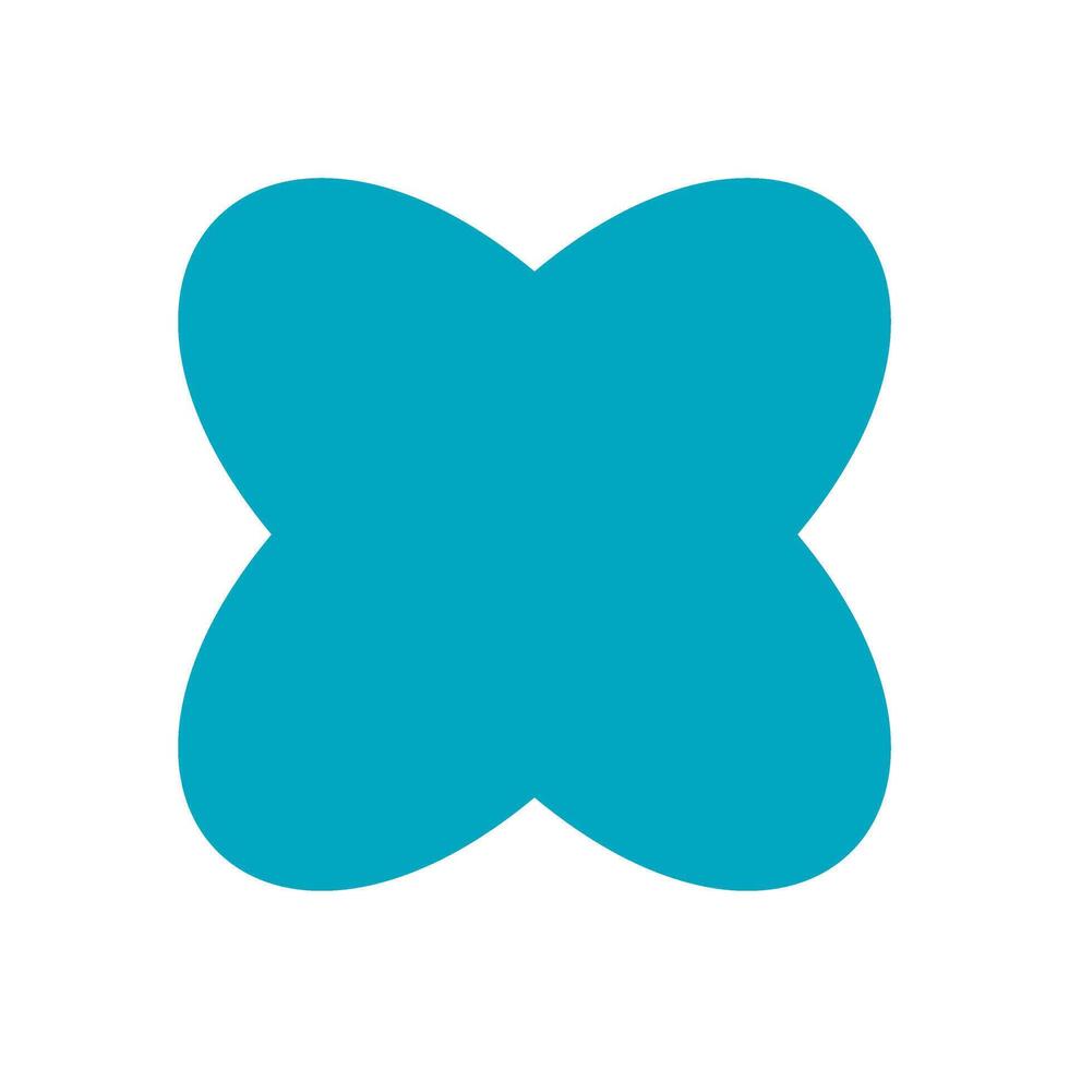 Brutalist abstract shape icon. Modern minimal element in flat design. This bold symbol reflects contemporary brutalism, ideal for y2k aesthetics and graphic projects. Versatile usage for various vector