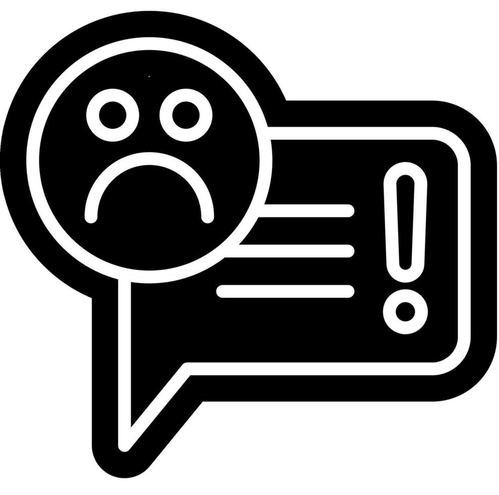 Complaint report symbol vector