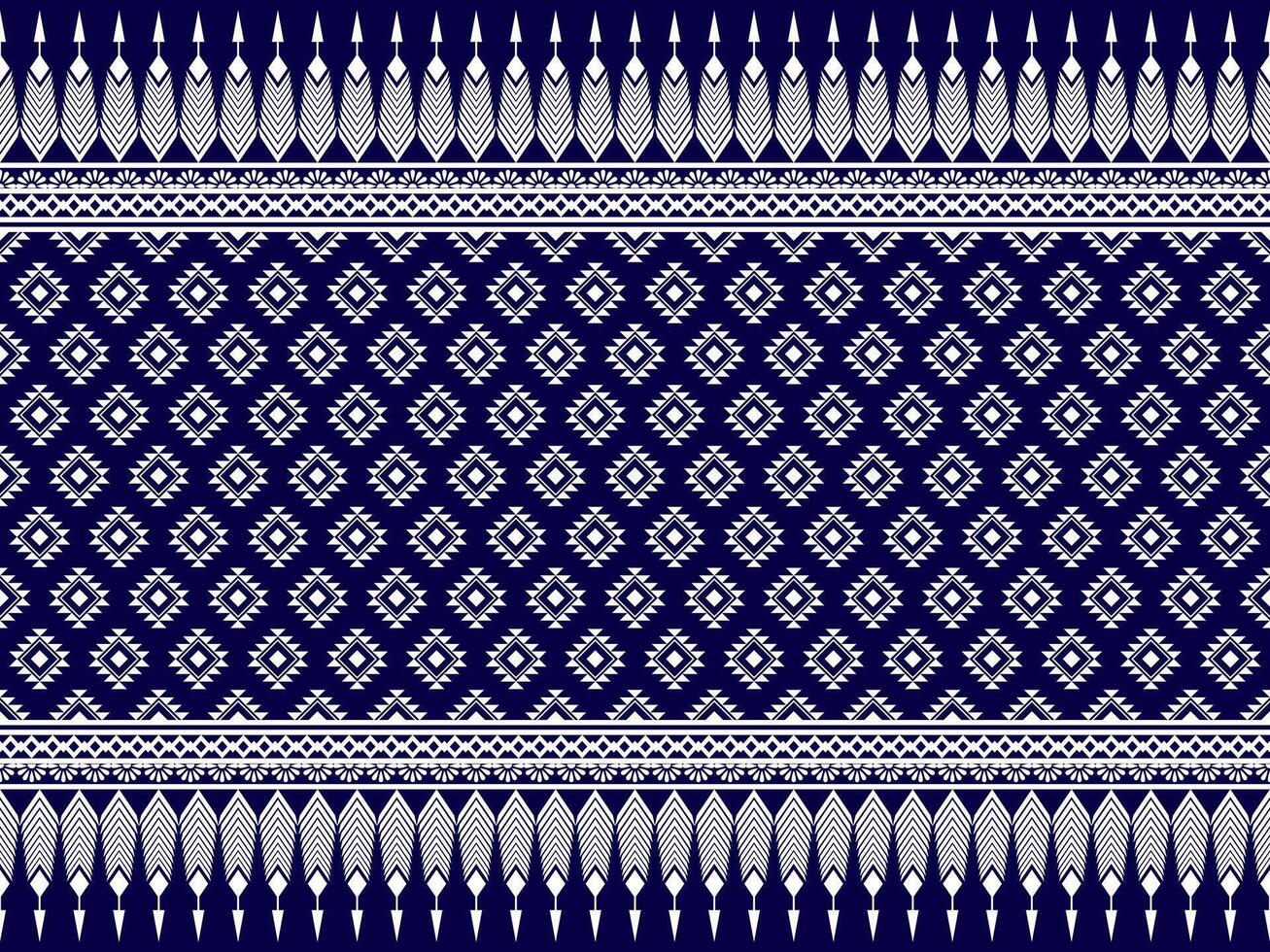 Ethnic boho pattern. Tribal texture. Embroidery on fabric. vector