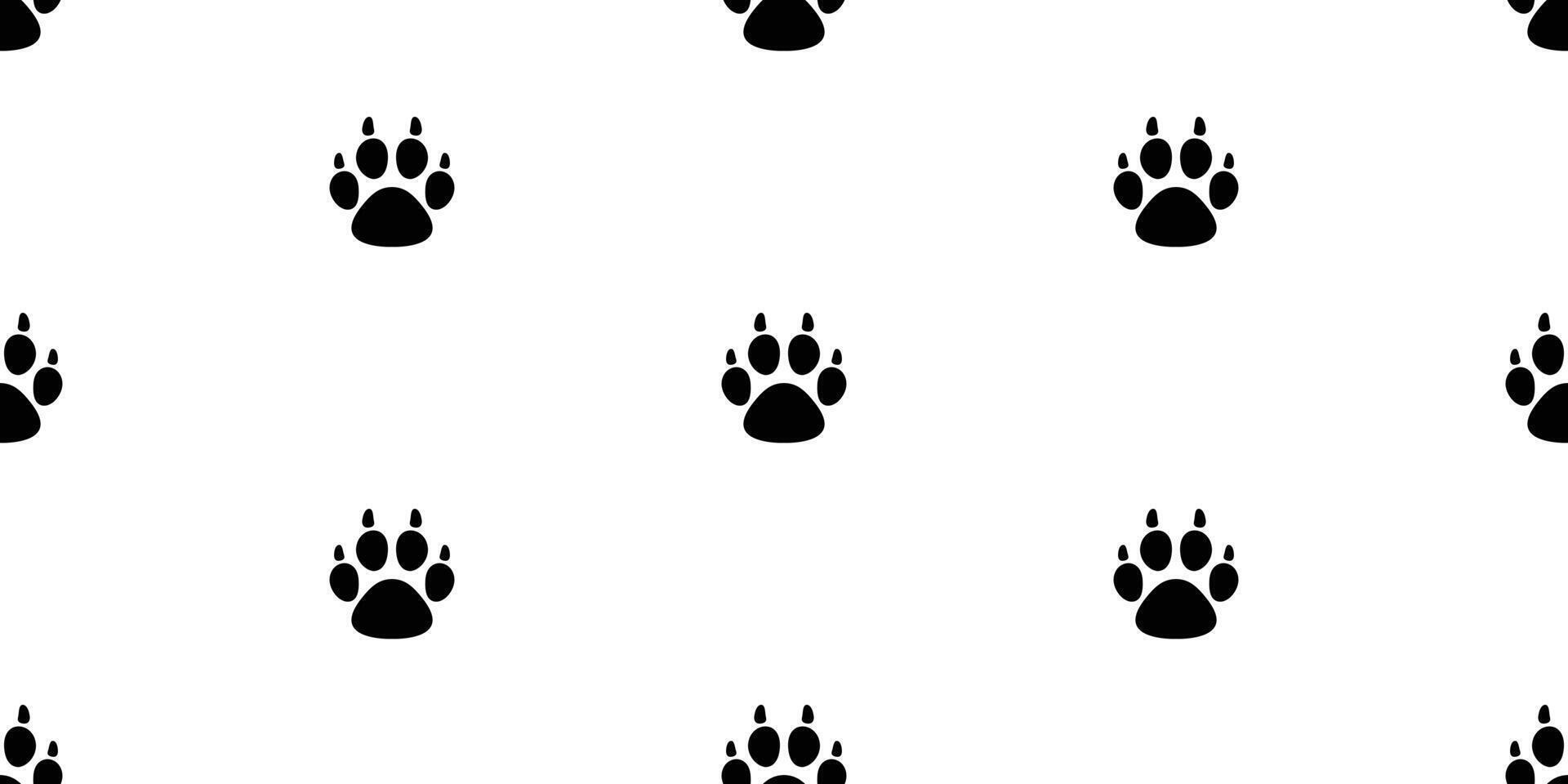 dog footprint seamless pattern cat paw claw pet puppy kitten bear cartoon doodle gift wrapping paper repeat wallpaper tile background scarf isolated illustration design vector