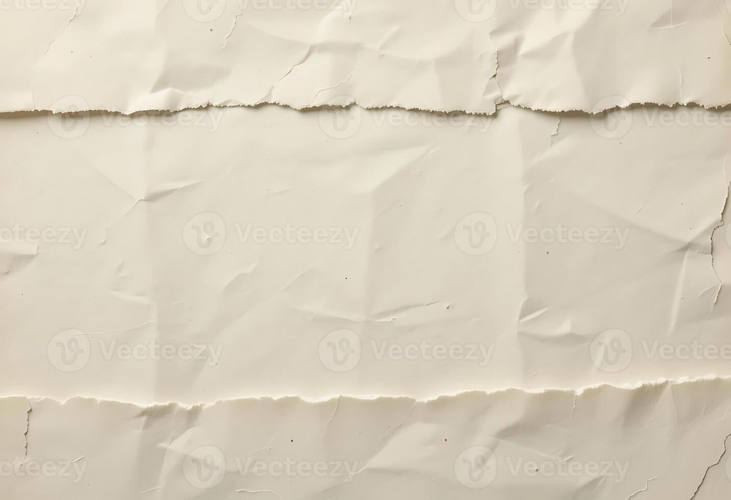 Textured background featuring crumpled and torn paper edges for creative projects photo
