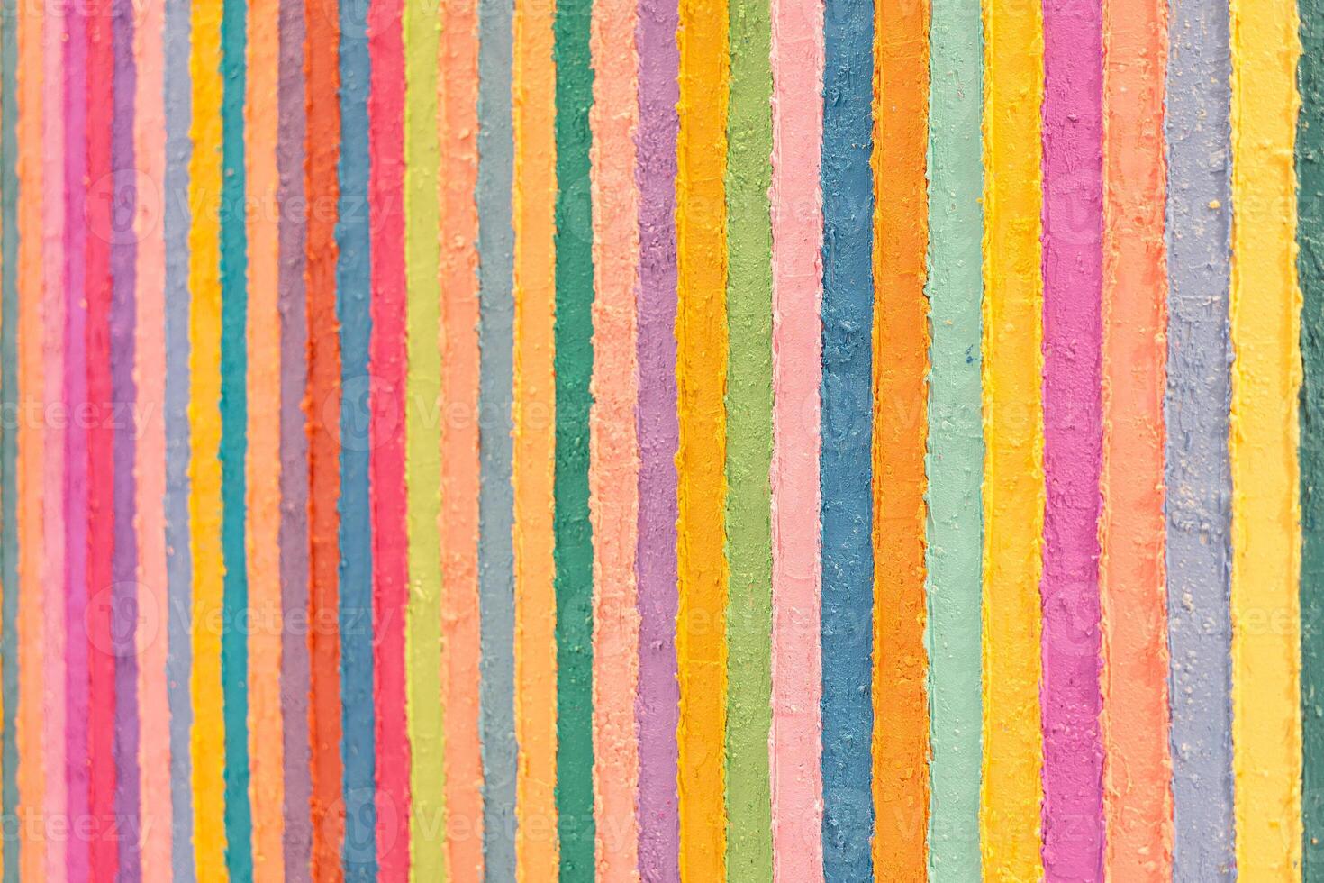 Colorful Stripes in Oil paint color Style. Grunge Fashion Texture. Canvas, Fabric Background. photo