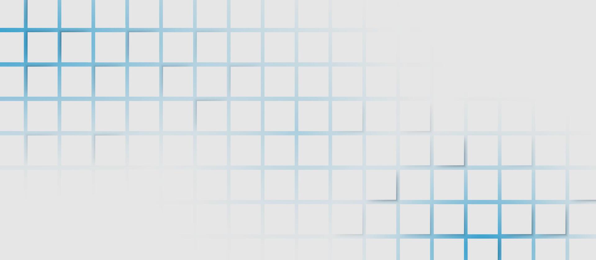 Blue Grid Pattern Abstract Background with Gradient Fade vector