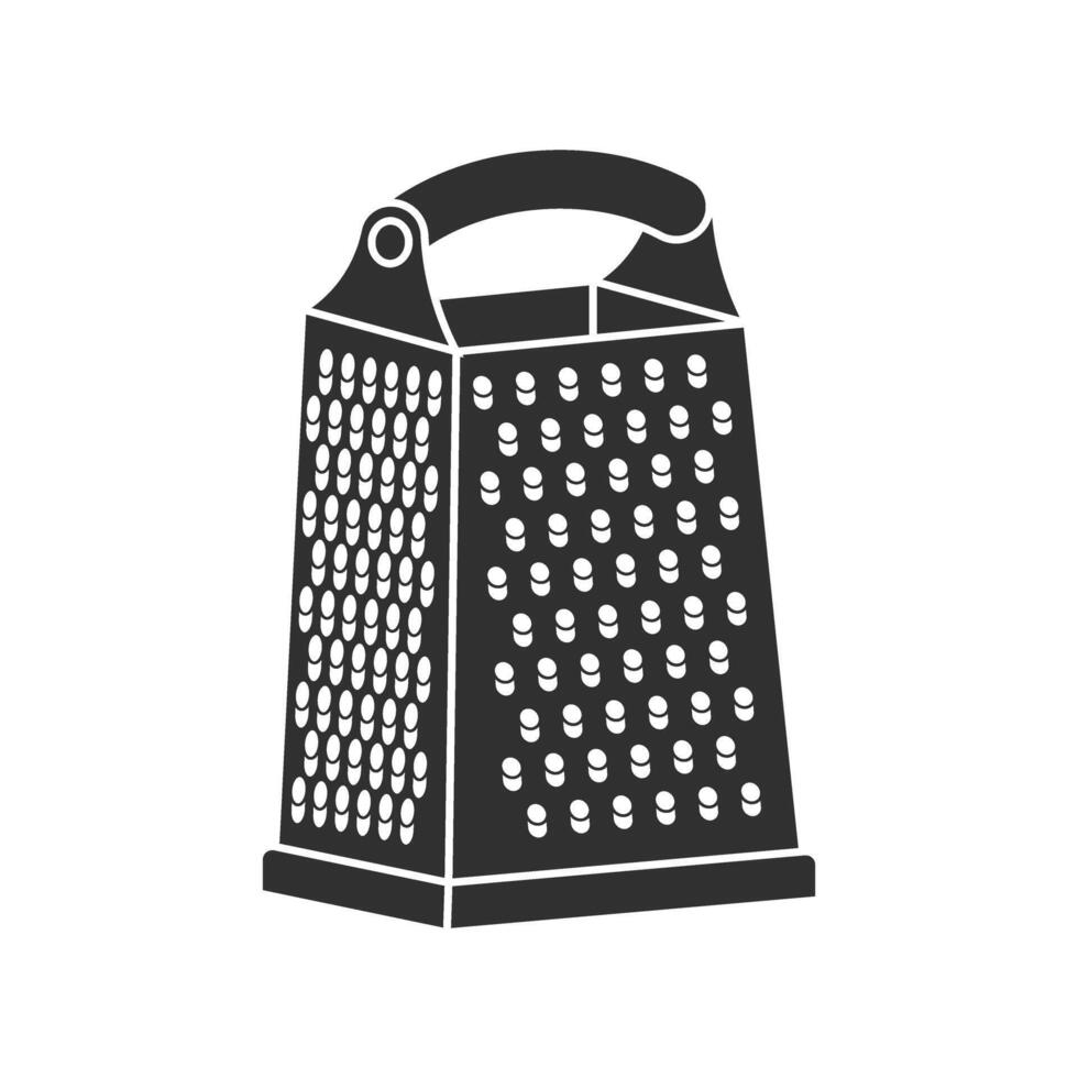 Grater icon illustration on white background vector