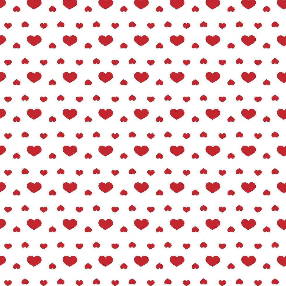 Creative heart seamless pattern perfect for romantic art projects vector