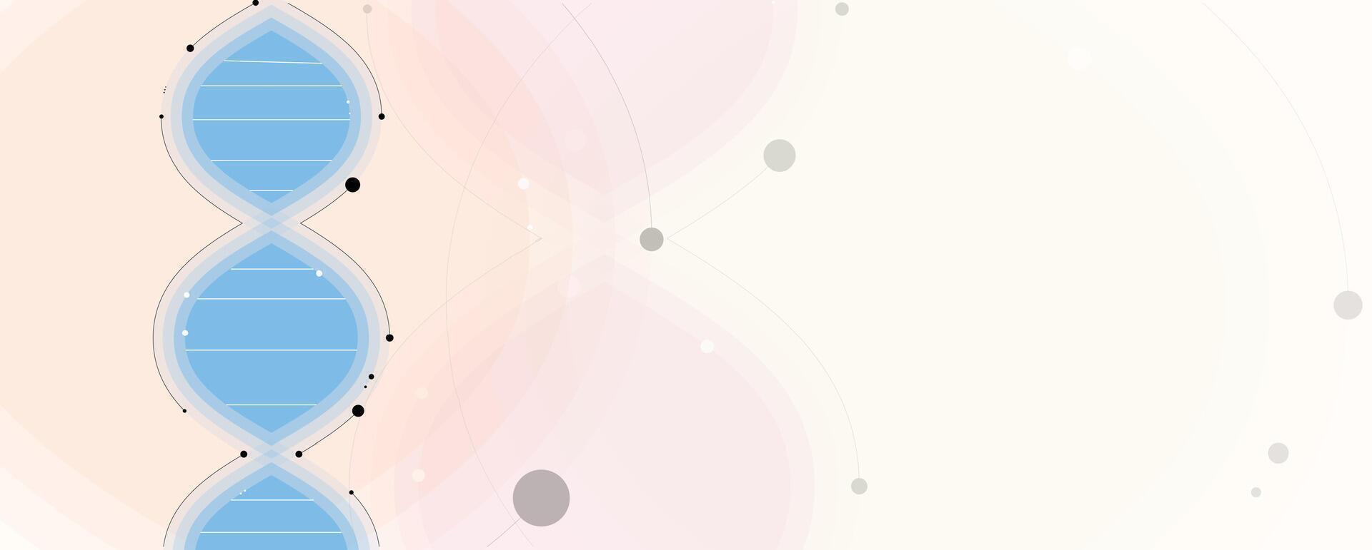 A dna technology abstract background vector
