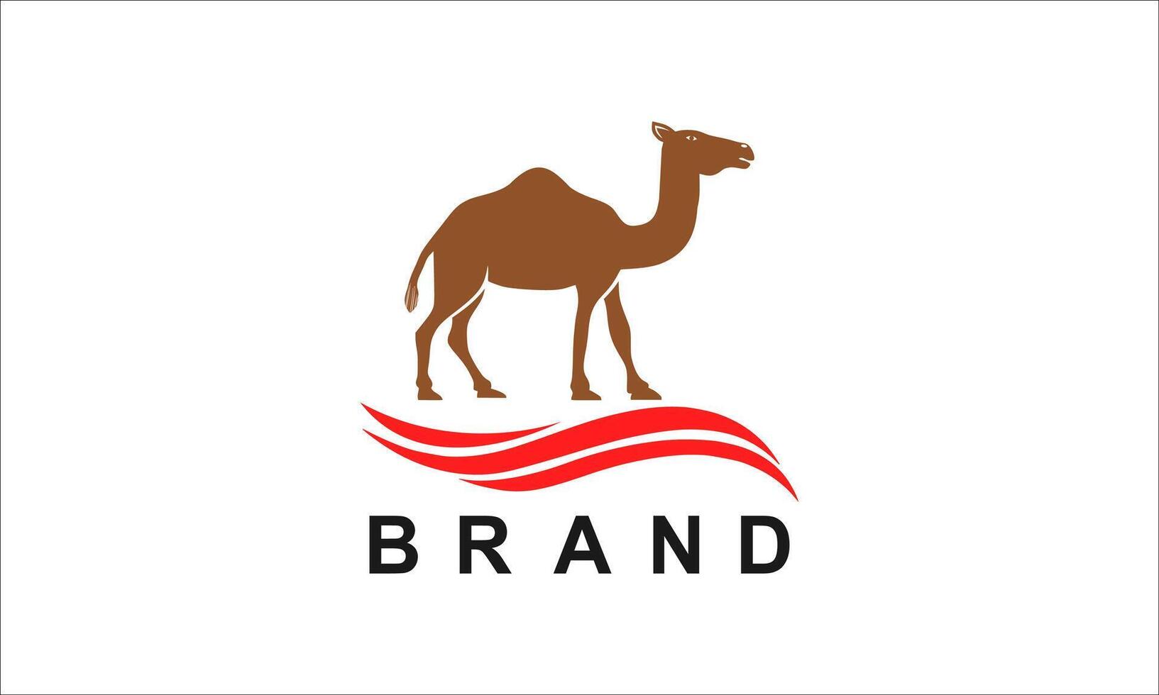 Elegant Camel Brand Logo vector