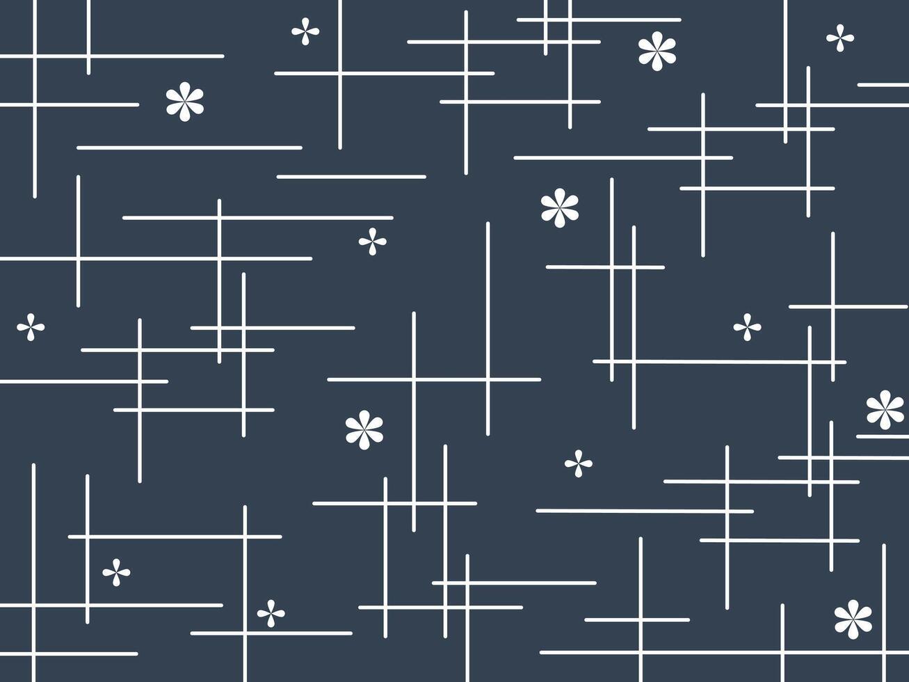 White color Geometric line and shape for ethnic. vector