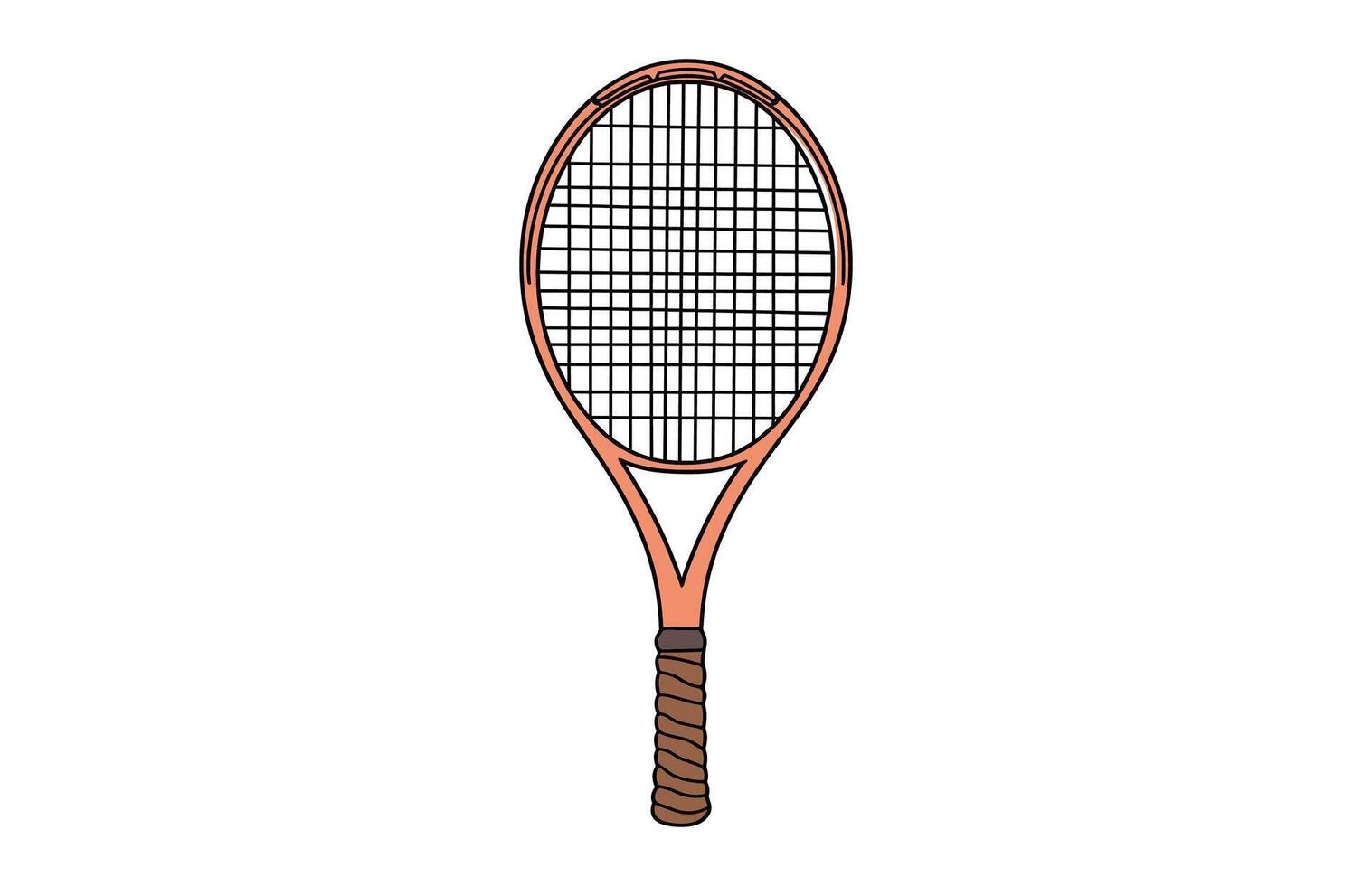 Tennis Racket illustration vector