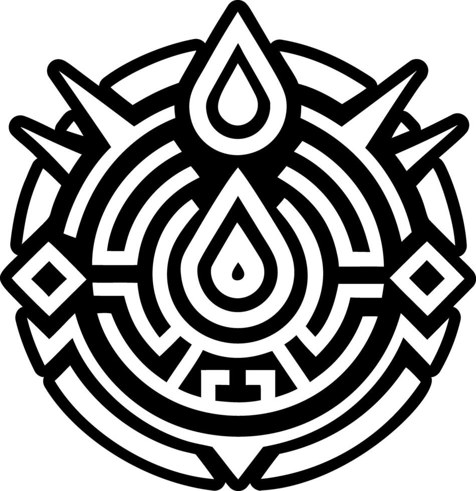 The logo for the game is shown in black and white vector