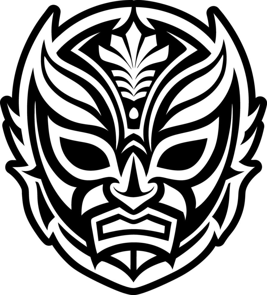 A glyph style icon of inca lord tattoo vector