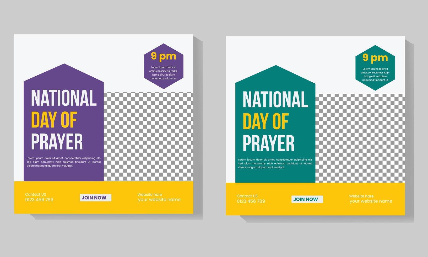 Prayers for National Day post vector