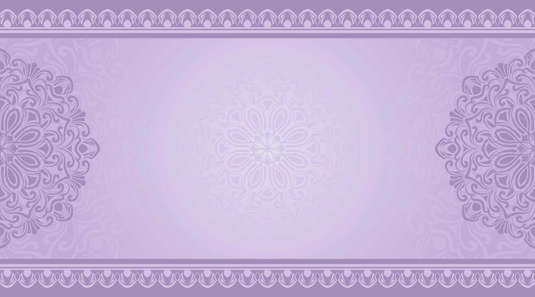 simple mandala background with soft colors vector