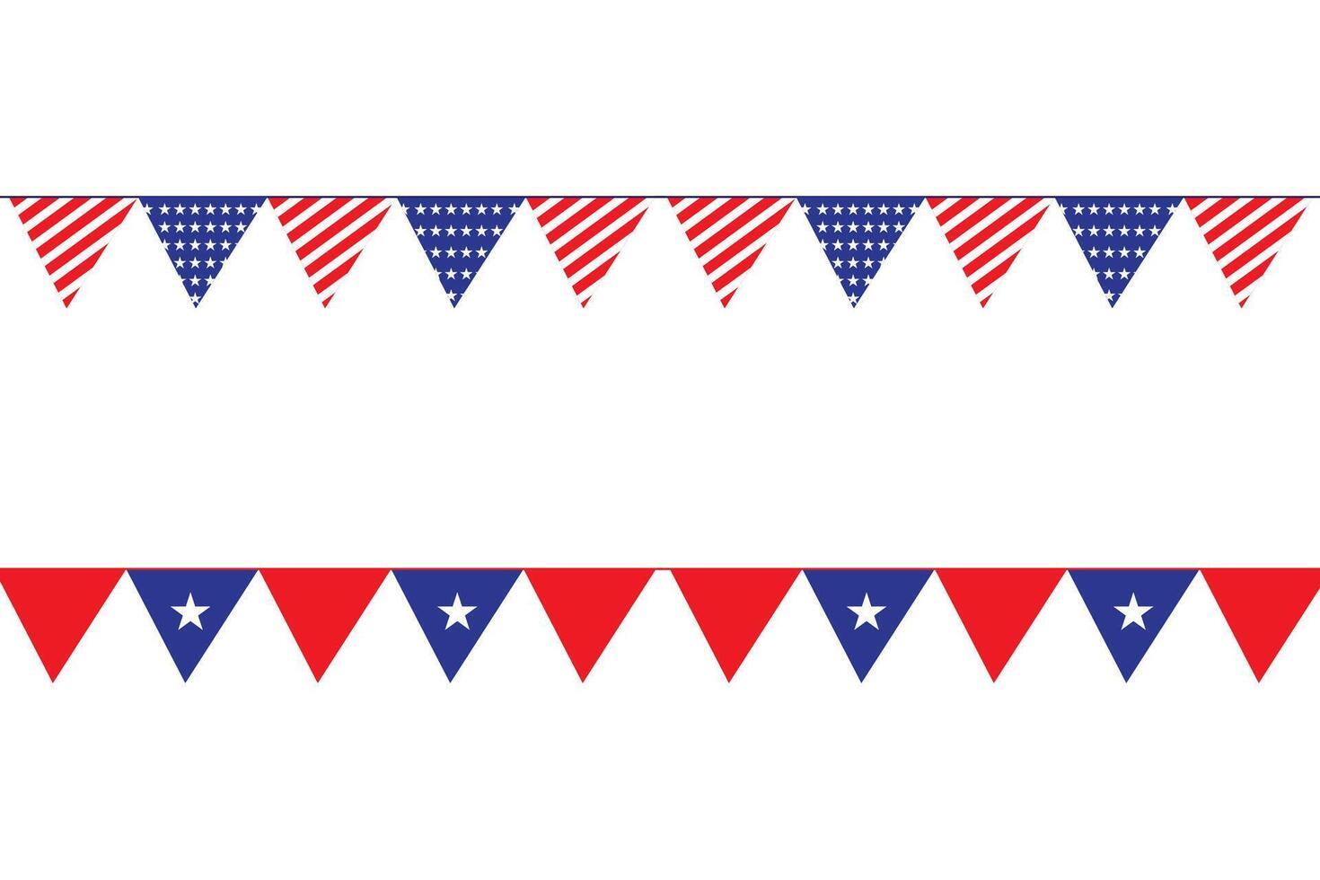 Flag of usa flat symbol collection .USA flag labels set vector