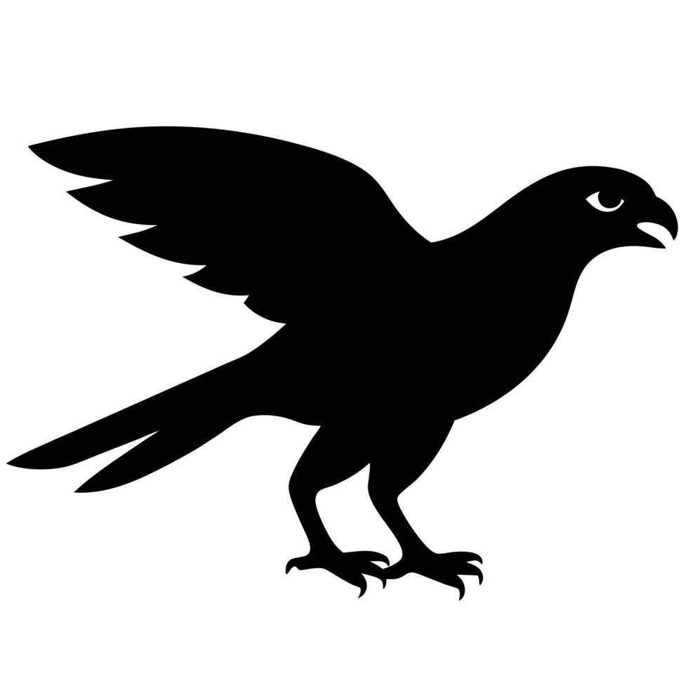 A blue jay of different on a white background. vector
