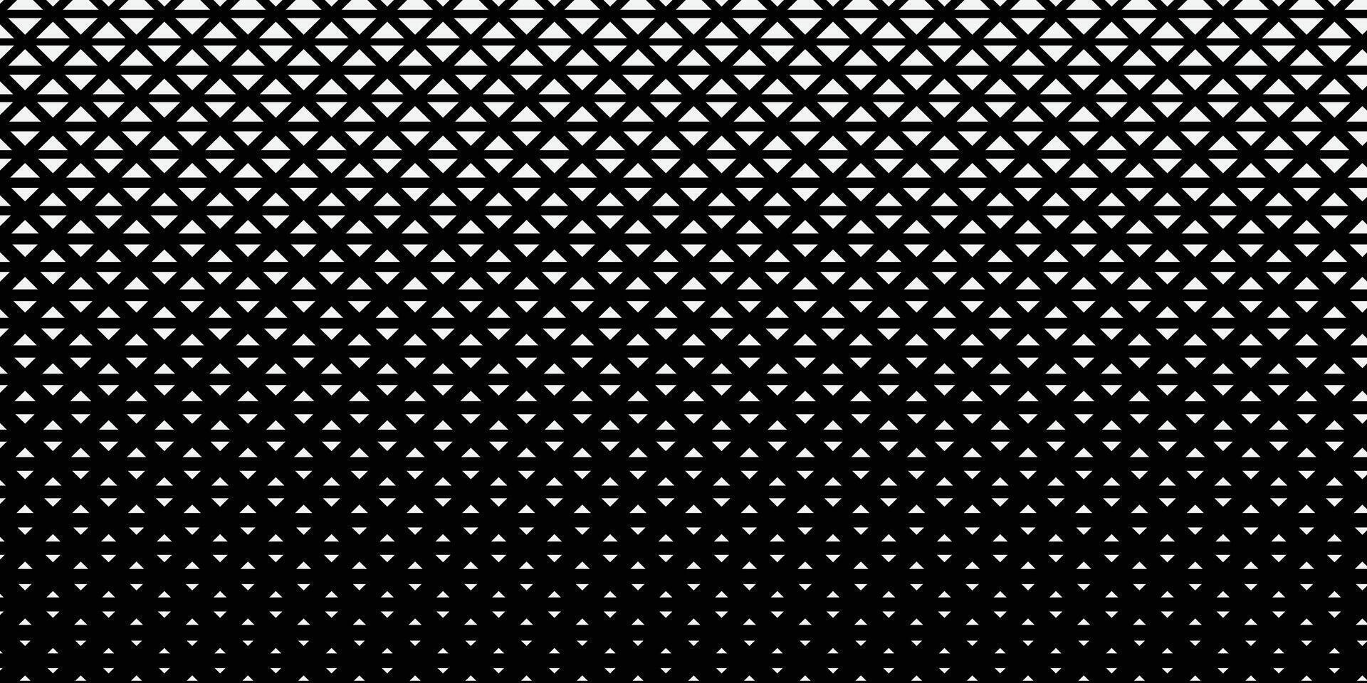 Halftone triangles geometric background. illustration. vector