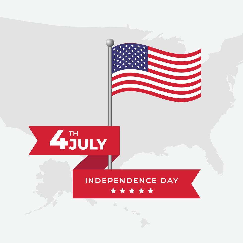 USA independence day concept design illustration vector