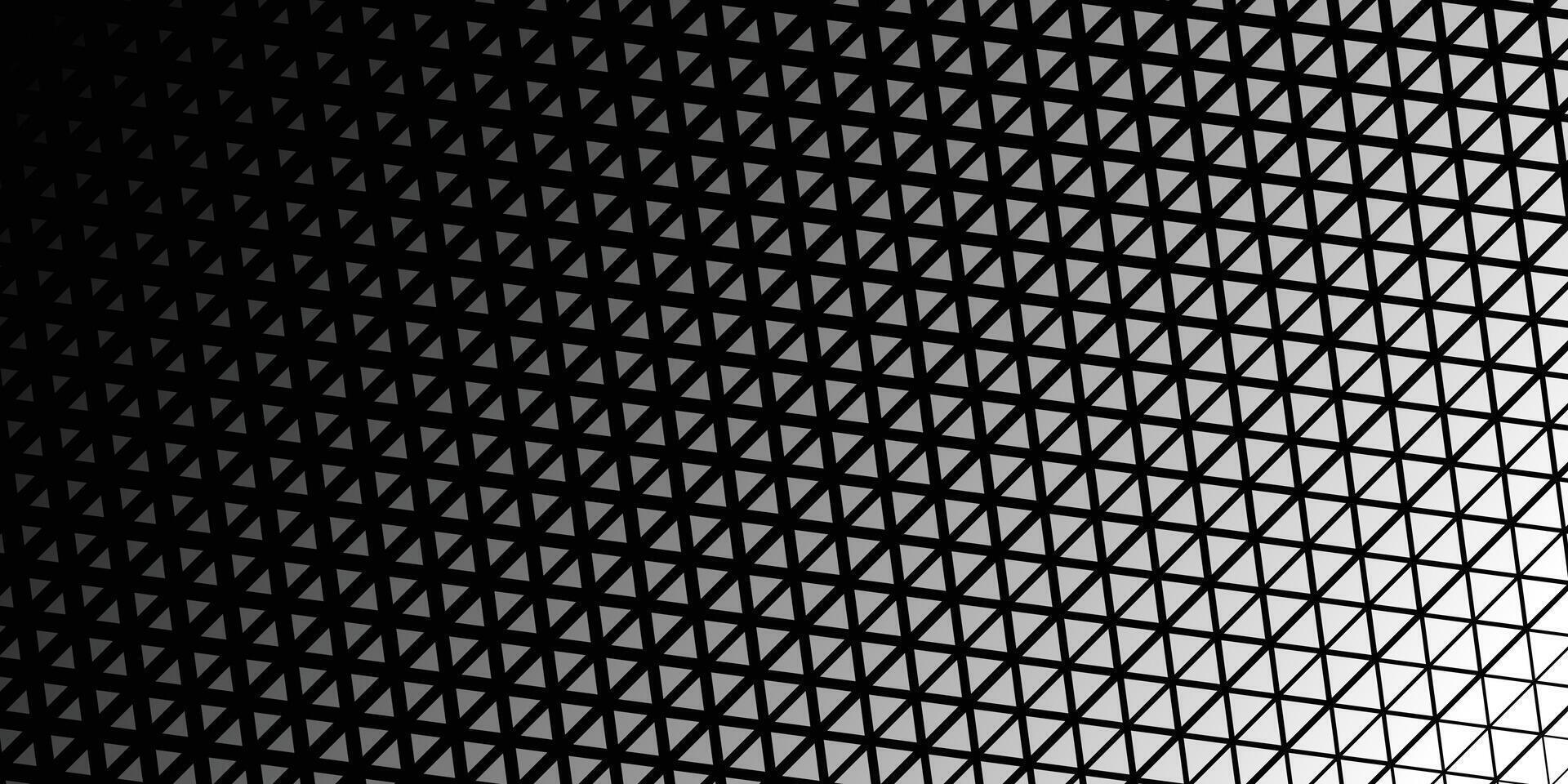 Halftone triangles abstract geometric gradient background. illustration. vector