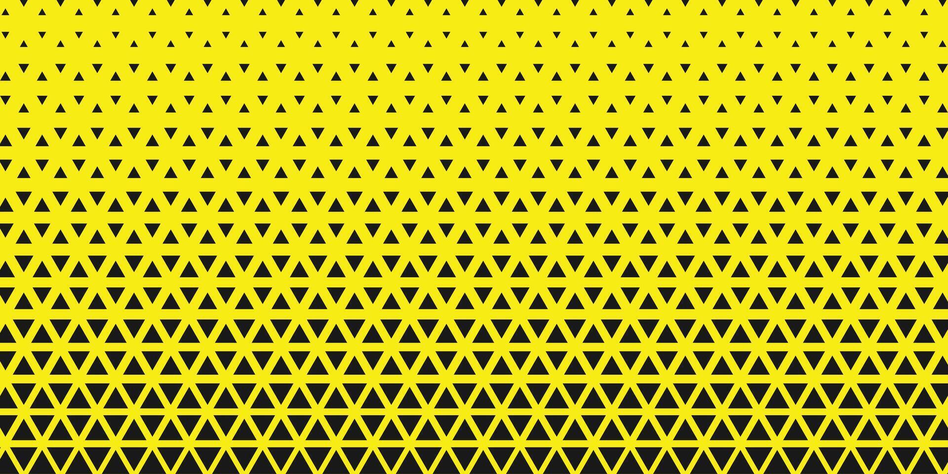 Geometric triangle yellow background modern design illustration vector