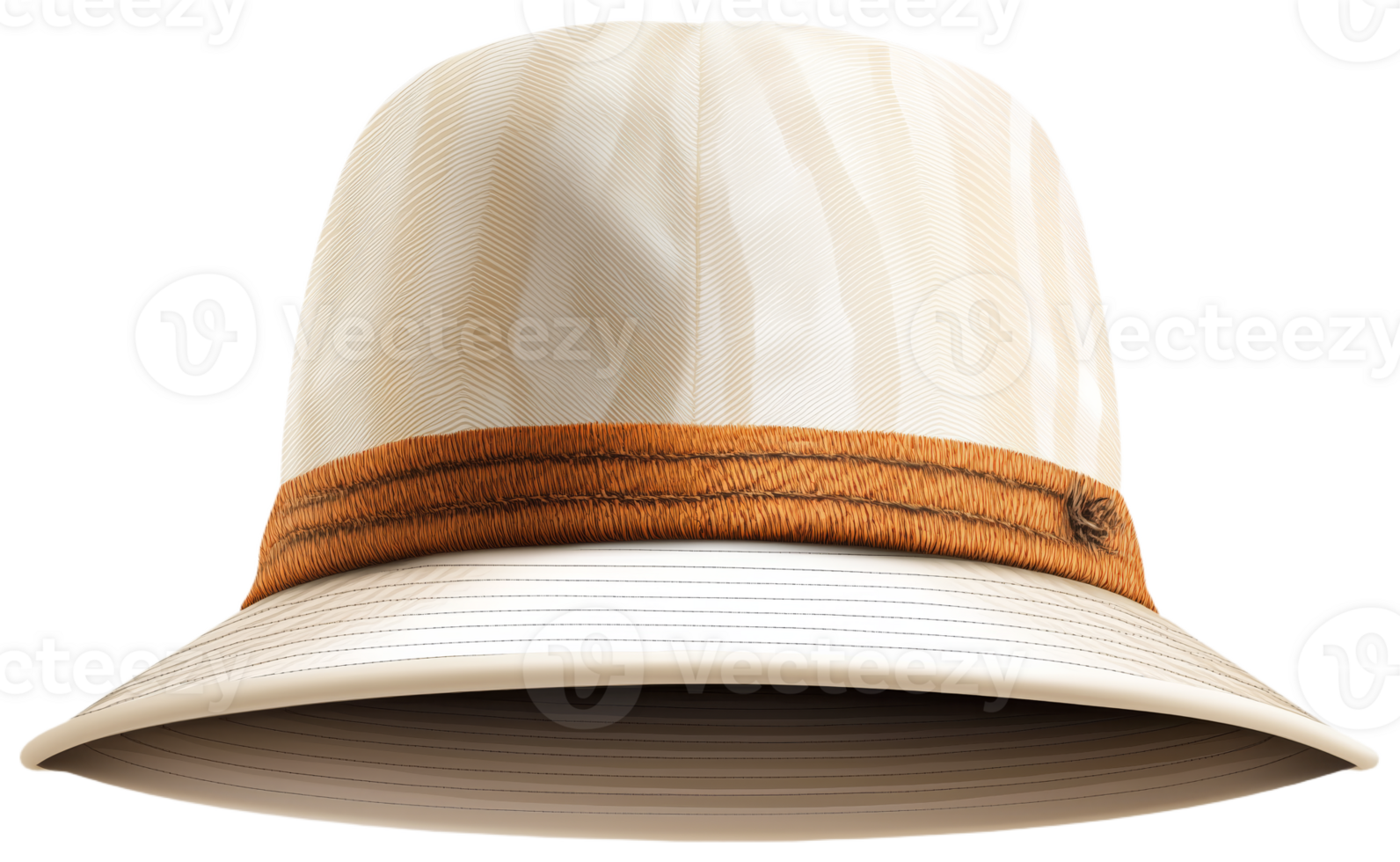 Beige Bucket Hat for Outdoor Fashion and Travel png
