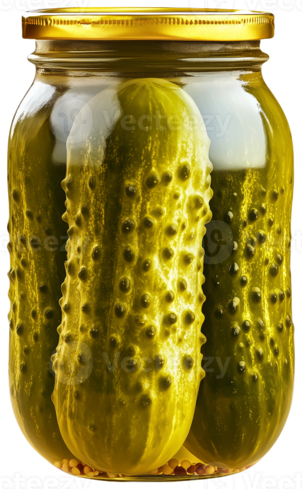 Pickles in Jar Tangy Crunchy Vegetables for Snacking png