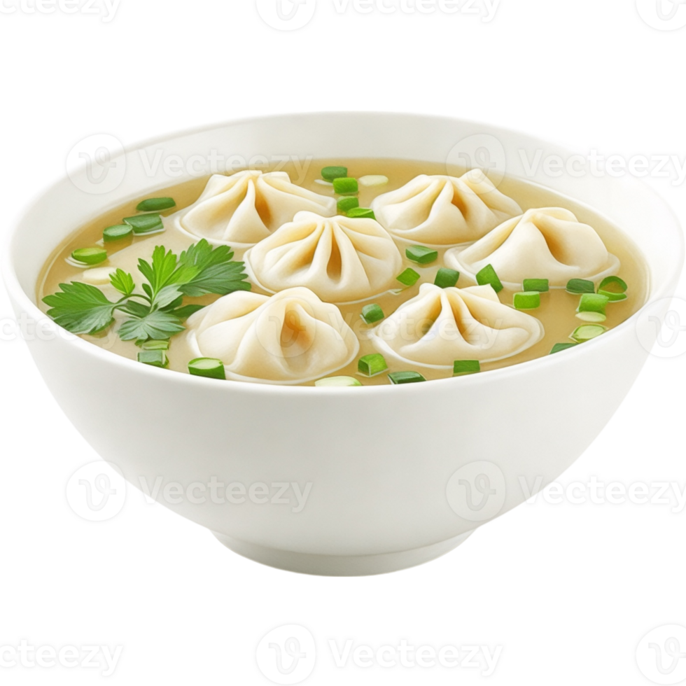 Broth Dumpling Soup png