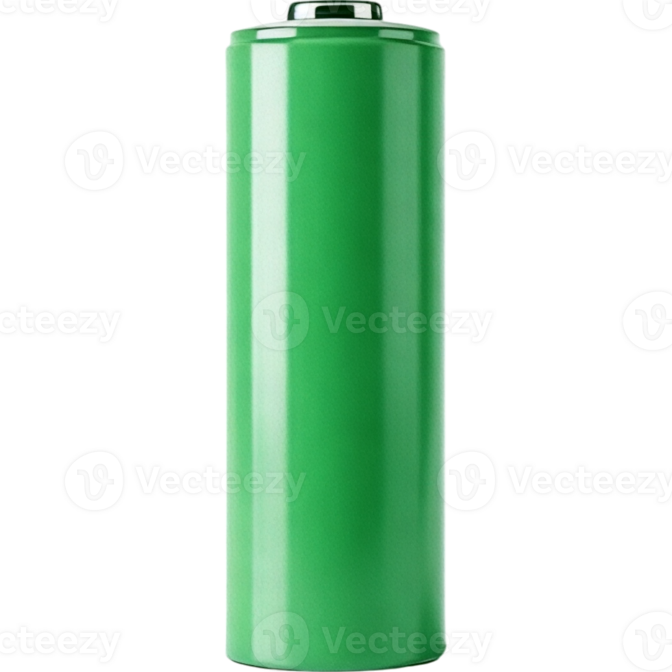 Standard Green AA Battery png