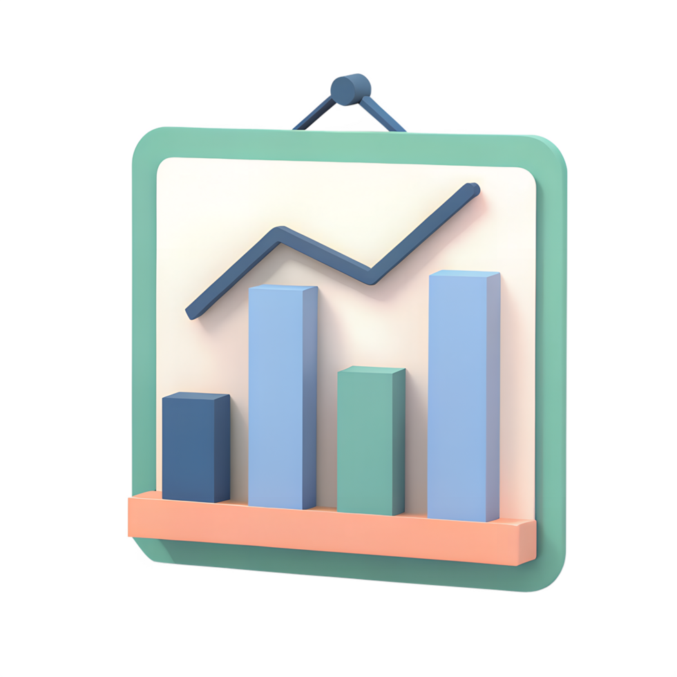 icon, Bar Chart A bar chart, representing data analysis or growth png