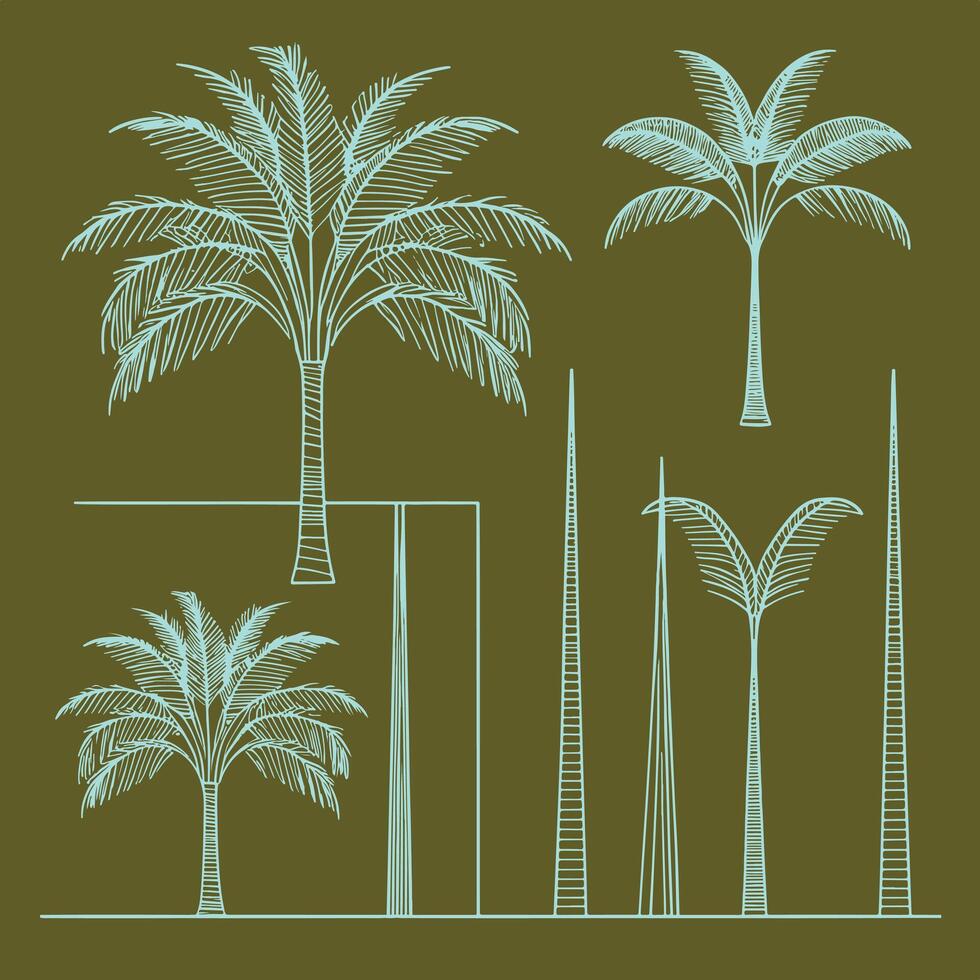Colorful Tree Nature Design vector