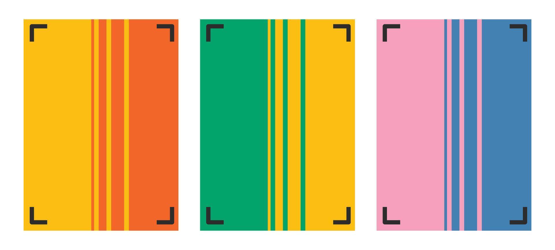 background retro unique design abstract vector